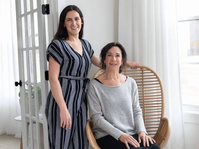 Portrait of Kaitlyn Foster and Suzanne Wentworth